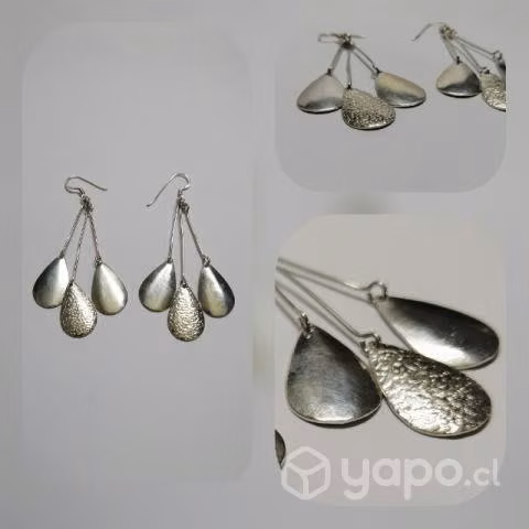 Aritos de plata