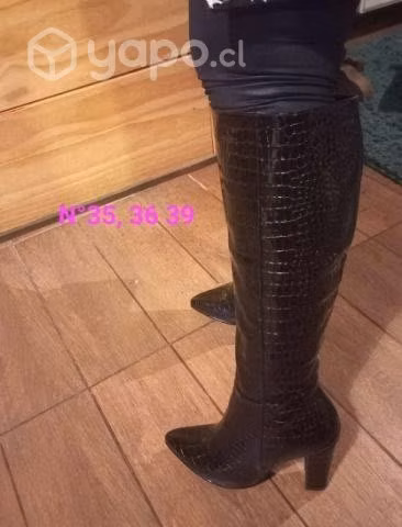 Botas charol