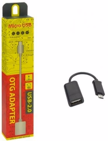 Cable OTG A USB Micro 5 Pin, Velocidad 2.0 - Imagen 3