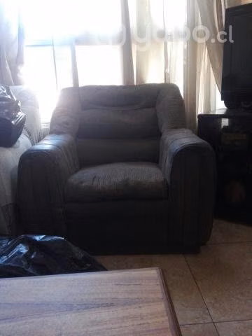 sillones y rack de tv