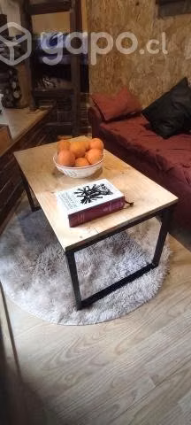 Mesa de centro + arrimo industrial NUEVOS