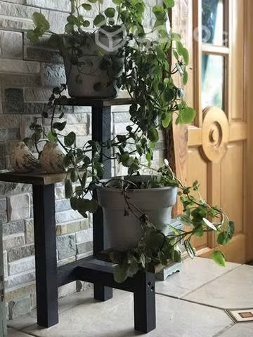 Repisas de madera para plantas exterior e interior - Imagen 4
