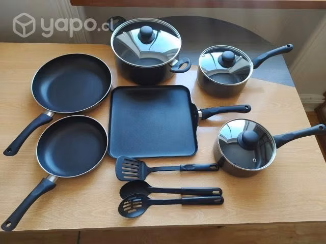 Batería de cocina 12 piezas