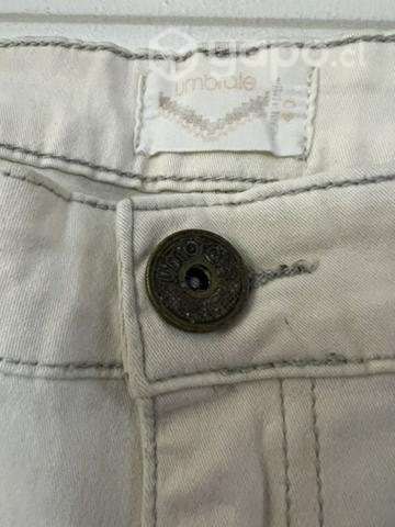 Short Elásticado Marca Umbrale Talla 40 Blanco - Imagen 4