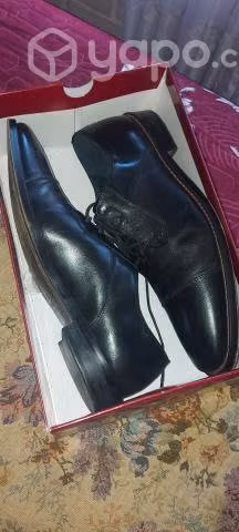 Zapatos Hush Puppies Cuero Negro N43