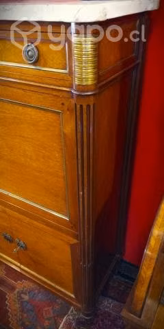 Elegante Chiffonier escritorio en caoba * Frances