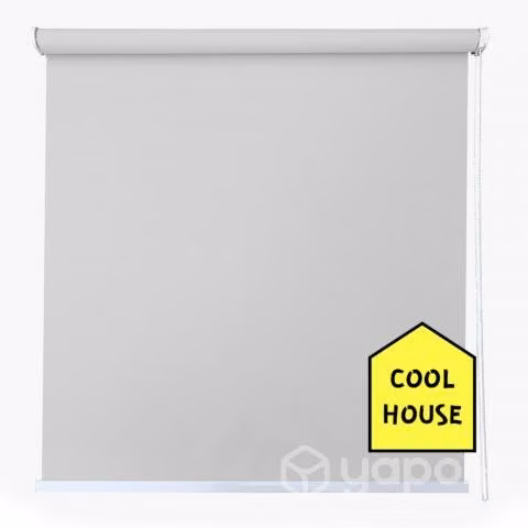 Cortinas Roller Lisa Gris 2MTS - Imagen 2