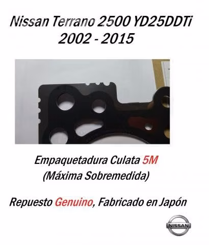 Empaquetadura Culata Nissan Terrano 5 Muescas