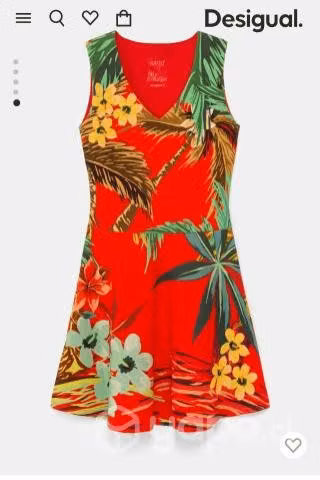 Vestido Desigual Talla L (Ajustado)