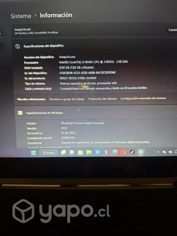 HP pavilion x360 14 - Imagen 6