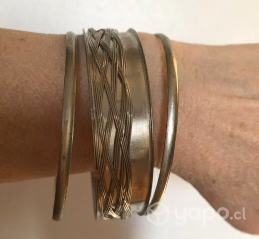 Pulseras metálicas