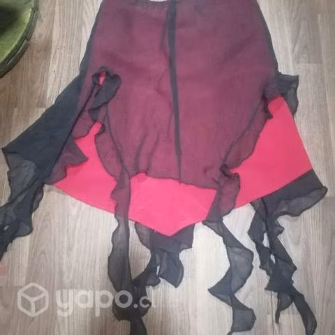 Para halloween, Falda y corsé
