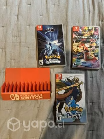 Nintendo Switch + 3 juegos físicos