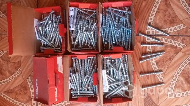 Pernos de anclajes de 3/8" 4"