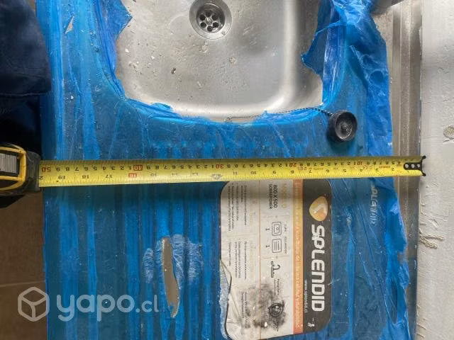 Lavaplato y mueble nuevos