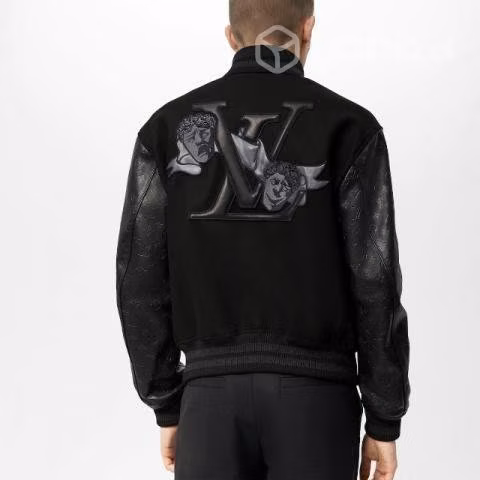 Chaqueta Universitaria Louis Vuitton Cuero