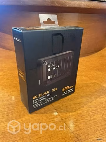 WD D30 Black 500GB ssd