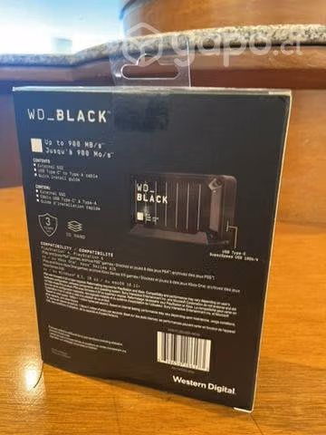 WD D30 Black 500GB ssd