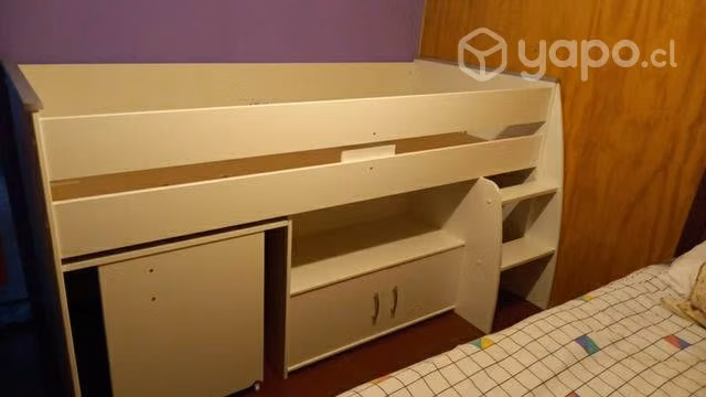 Cama multifuncional para niñx