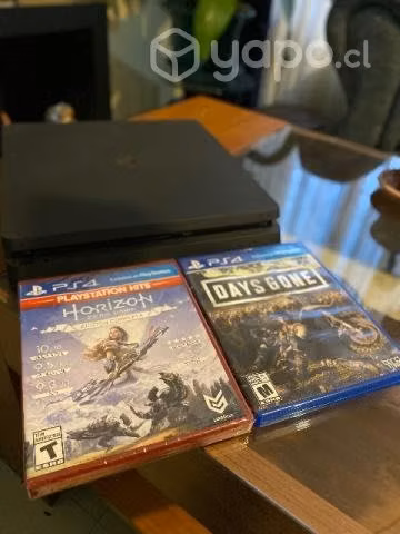 Ps4 SLIM 1TB + 2 controles