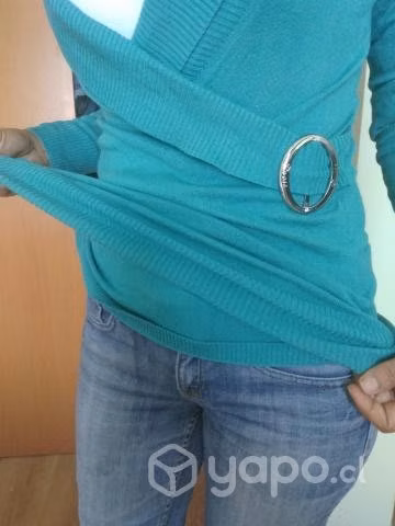 Chaleco turquesa