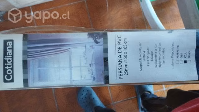 Persiana pvc