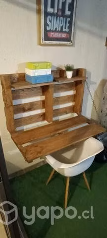 Escritorio plegable con silla incluida