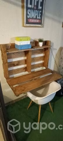 Escritorio plegable con silla incluida