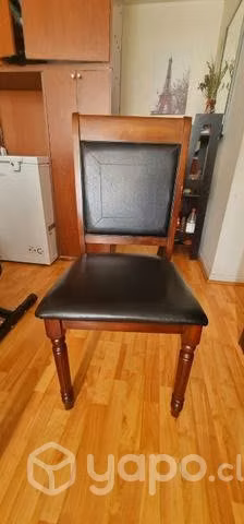 Mesa de madera 6 puesto
