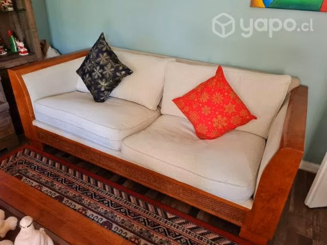 Sofa de roble
