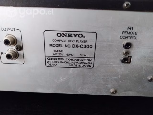 CD Onkyo DX-C300 - Imagen 4