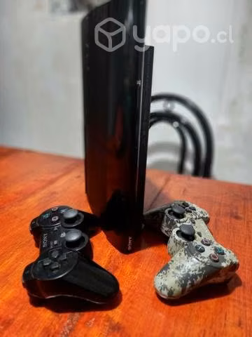 Ps3 con 2 controles originales