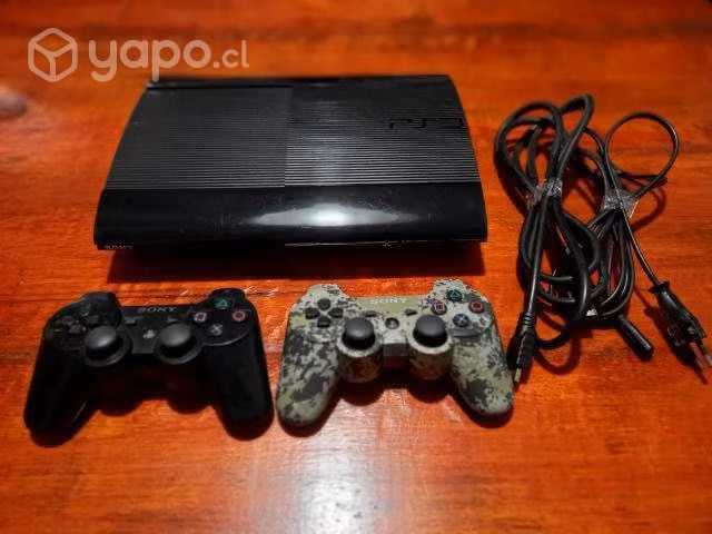 Ps3 con 2 controles originales