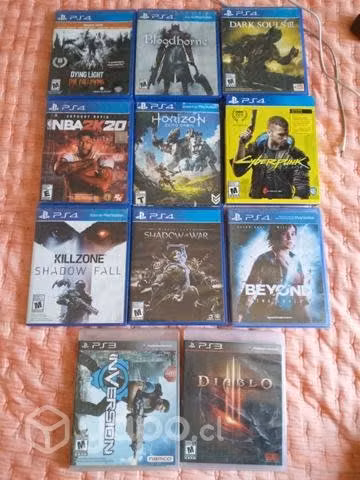 Juegos ps4 y ps3