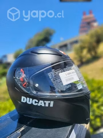 Casco dark ducati rider v2 ece
