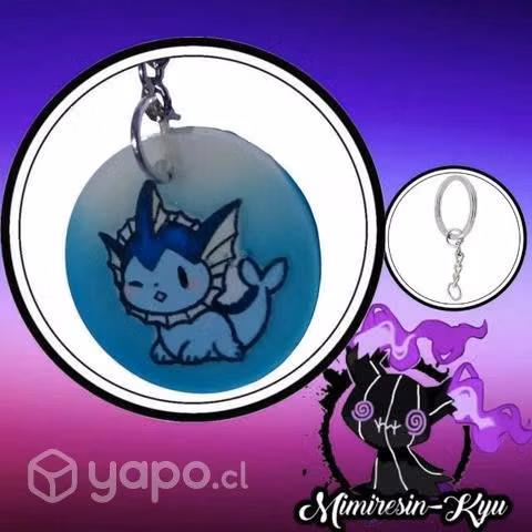 Llavero de resina personalizado. Mimiresinkyu - Imagen 2