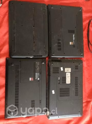 Lote de laptops para repuestos