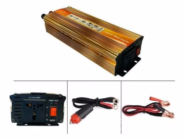 INVERSOR DE CORRIENTE-VOLTAJE 12v a 220v 2000w