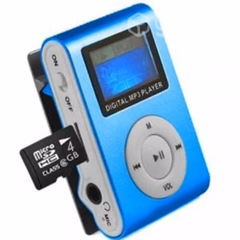 Mp3 Shufle Con Pantalla Lcd Ranura Micro Sd