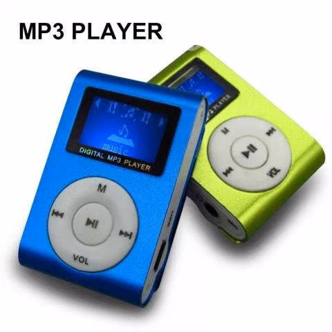 Mp3 Shufle Con Pantalla Lcd Ranura Micro Sd
