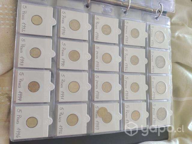 Colección de monedas de Chile completa desde 1942 - Imagen 3