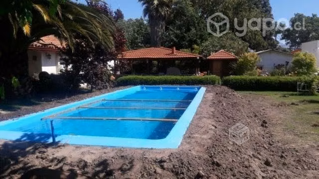 Piscina 6,3x3,3 instalada