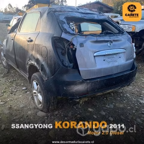 Múltiple escape Ssangyong Korando 2.0 2011