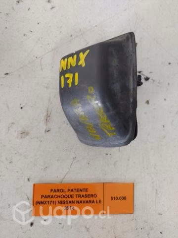 Farol Patente Parachoque Trasero (NNX171) Nissan N