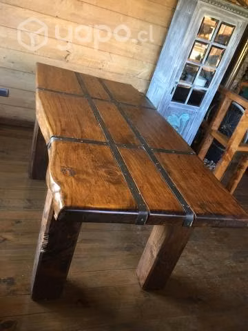 Mesa madera nativa 100% - Imagen 2