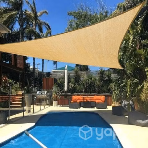 Vela Sombra medida 5mx5mx5m Toldo Malla Lona