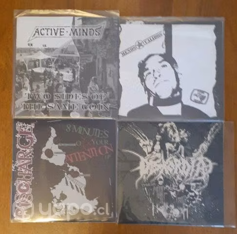 Vinilos Eps 7 Pulgadas Hardcore Punk Crust