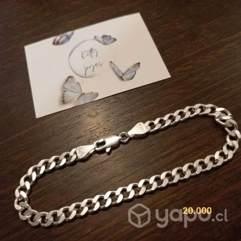 Pulseras de hombre plata 925