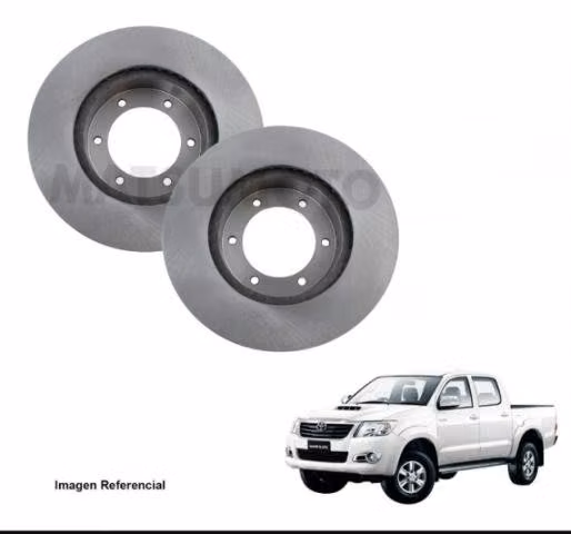 Discos de freno Toyota Hilux 2.5 y 3.0