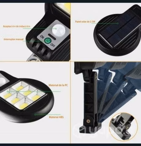Foco solar 48 led - Imagen 2